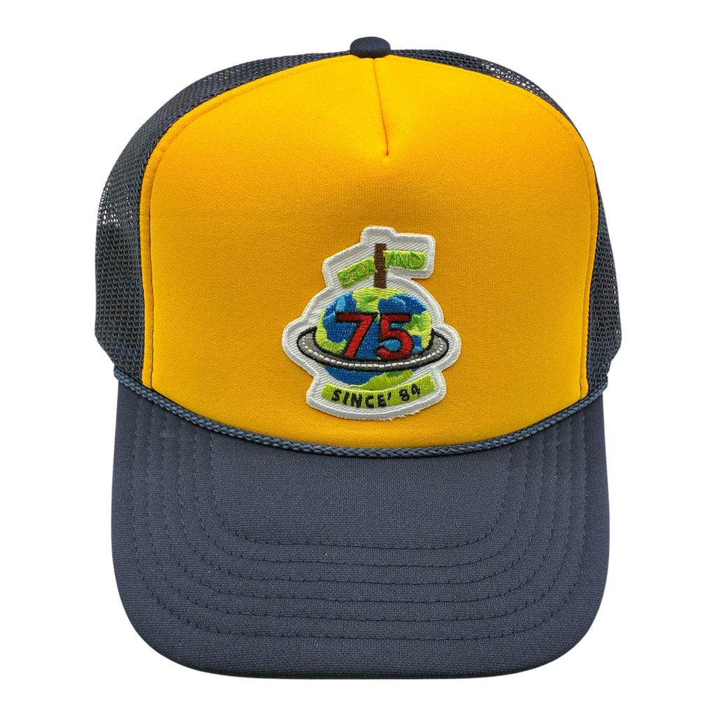 Navy/Maize Six & 75 Trucker Hat