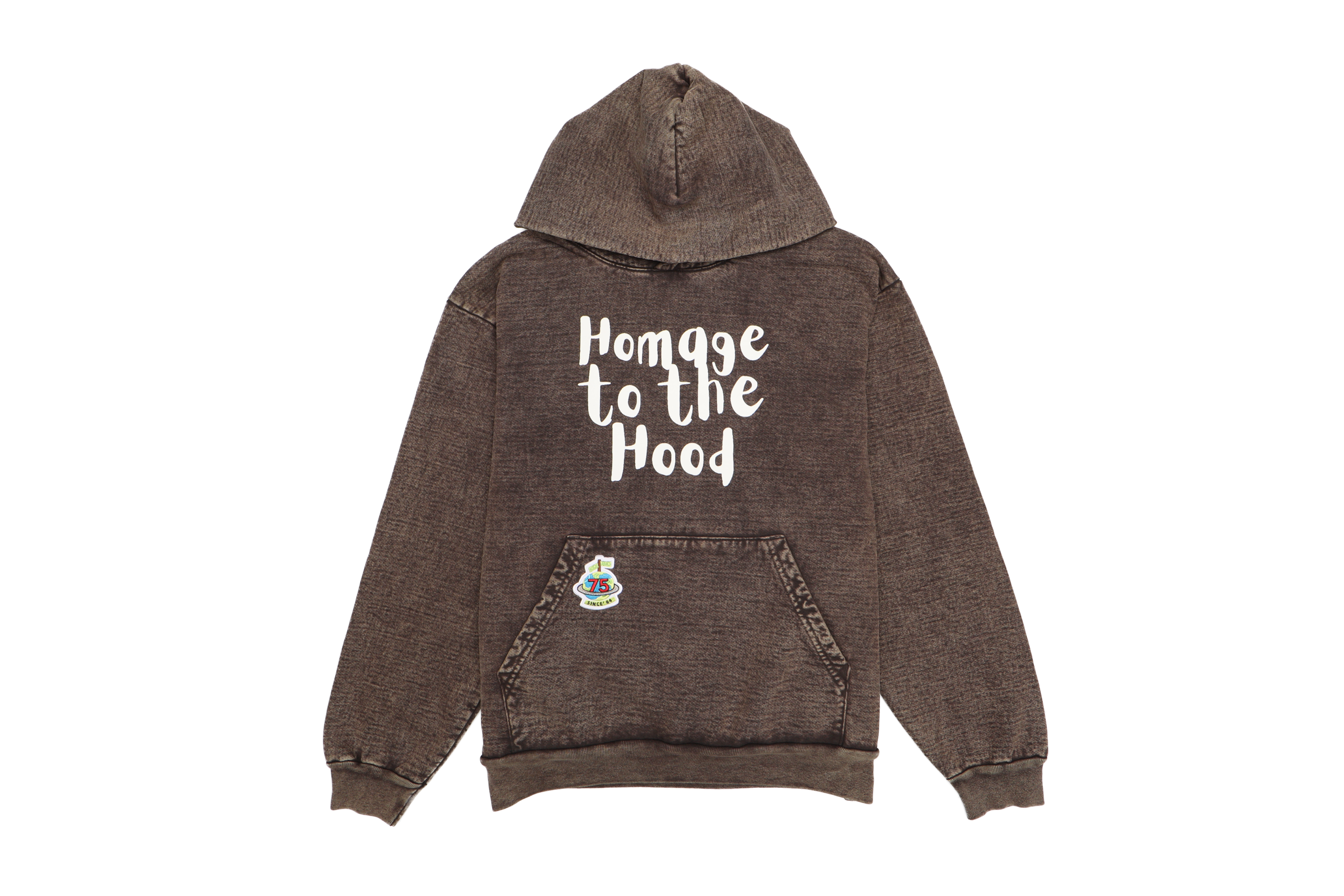 Brown “Homage to the Hood” hoodie
