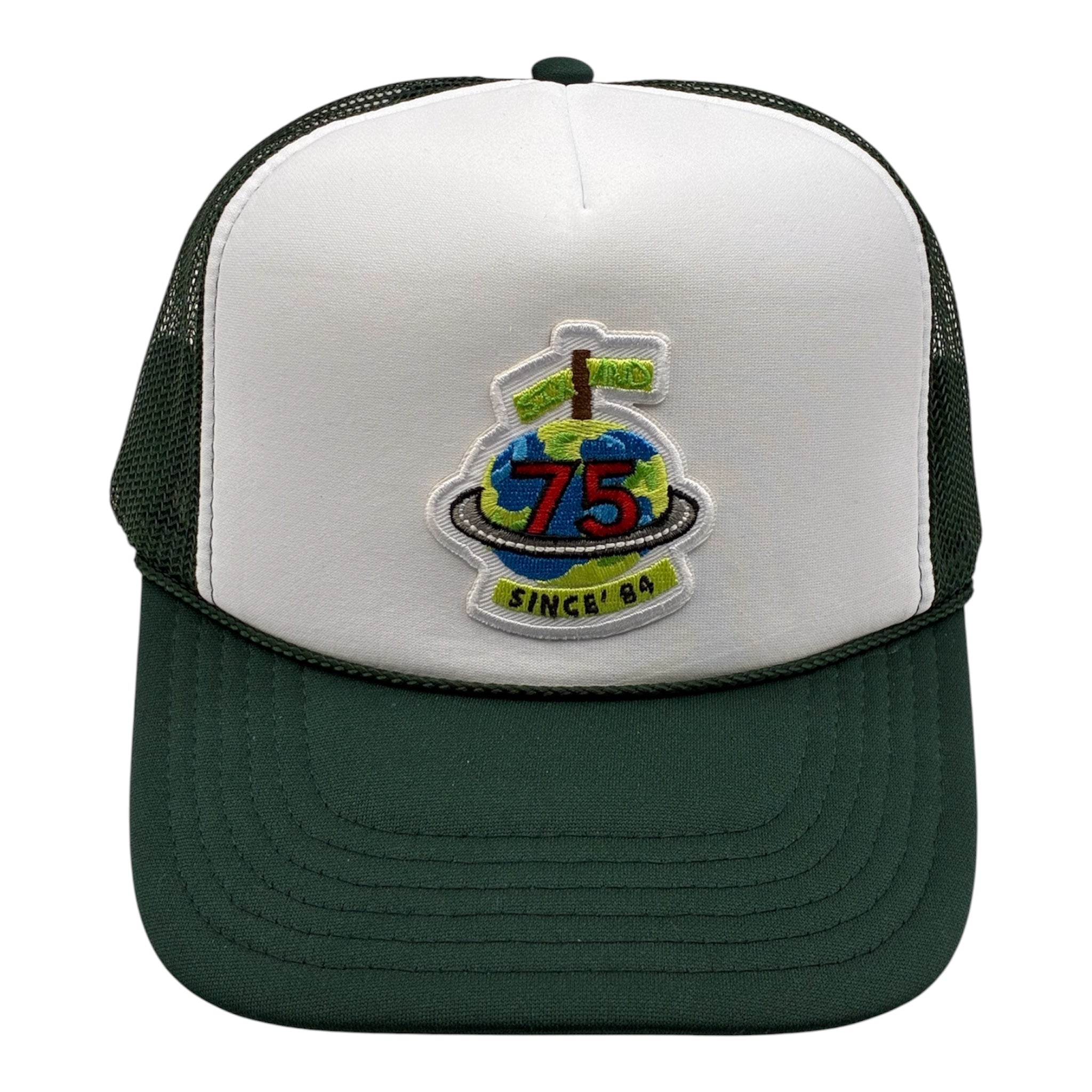 Forest Green/White Six & 75 Trucker Hat