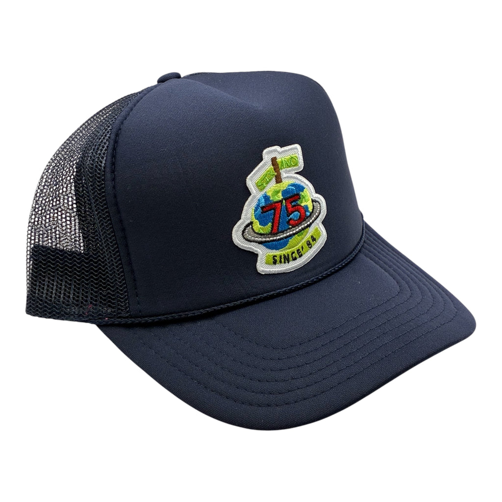 Navy Six & 75 Trucker Hat