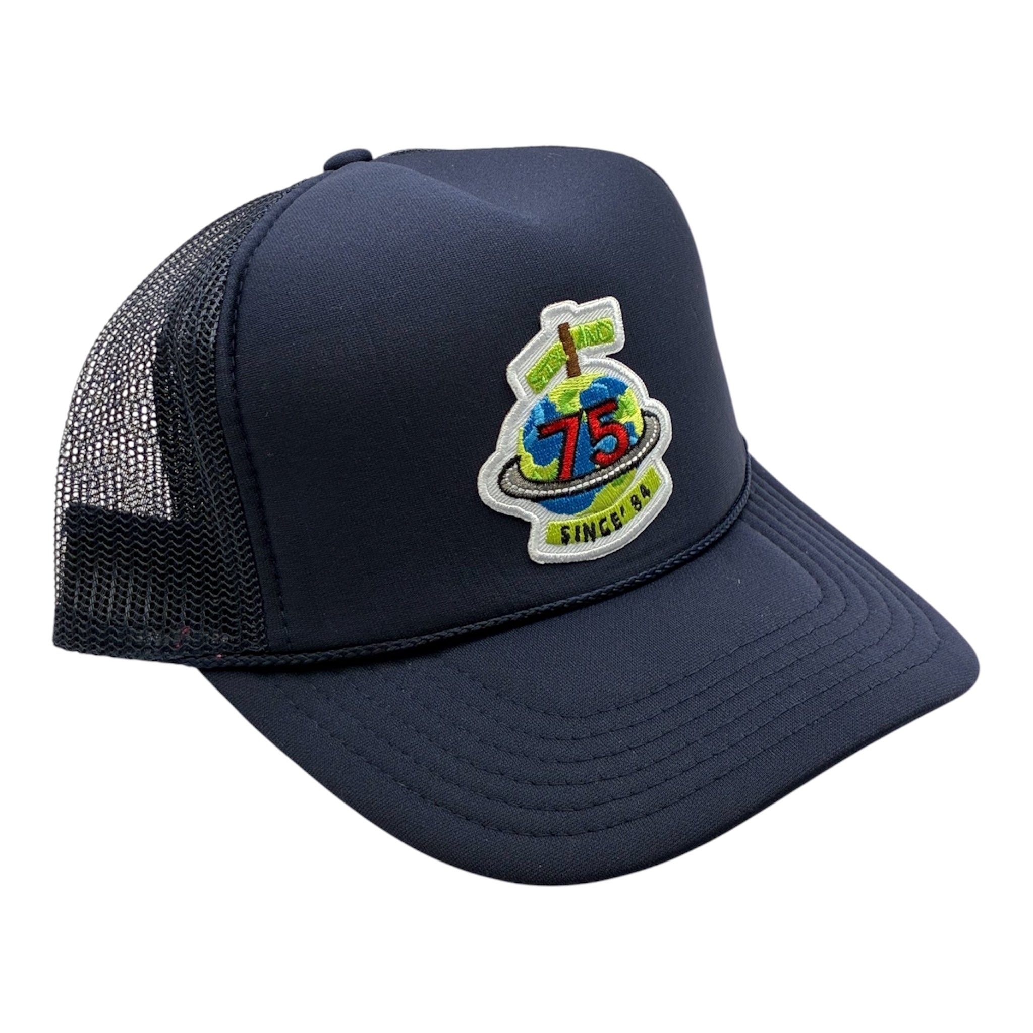 Navy Six & 75 Trucker Hat