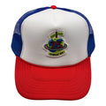 Red/Wht/Blu Six & 75 Trucker Hat